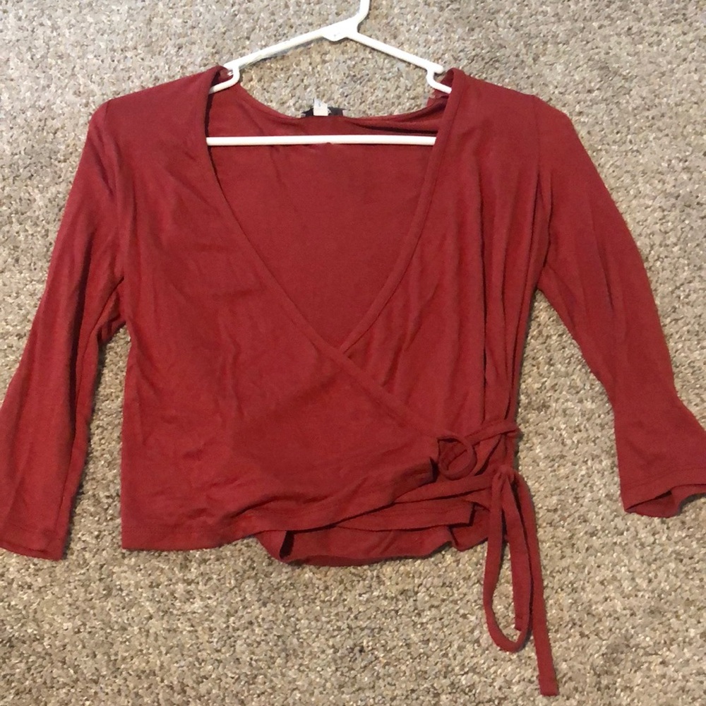 Wrap front top